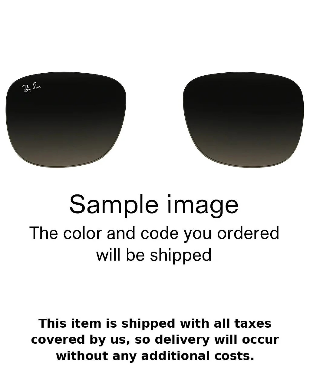 Genuine Replacement Lens Ray - Ban RB8313M F00171 Green 61 mm Genuine Replacement Lens Ray - Ban RB8313M F00171 Green 61 mm