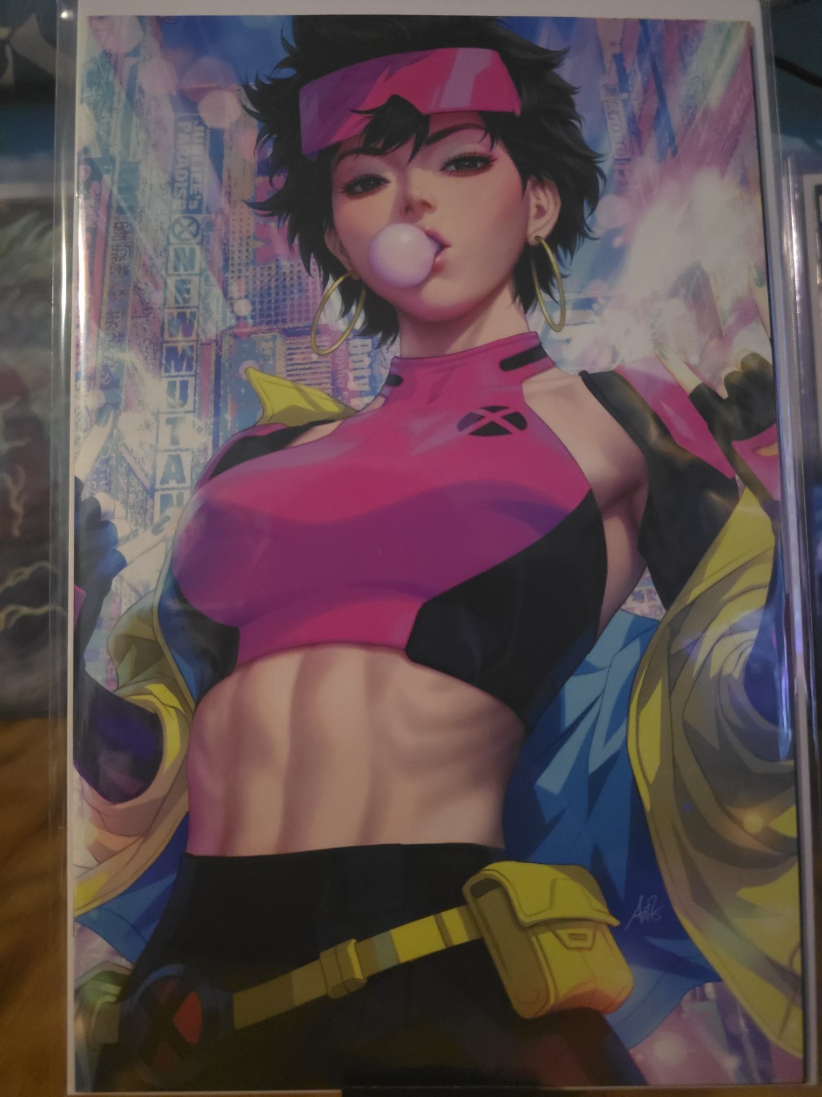 Uncanny X-Men 19 1:100 Stanley Artgerm Lau Virgin Variant Jubilee Marvel 2025 Uncanny X-Men 19 1:100 Stanley Artgerm Lau Virgin Variant Jubilee Marvel 2025