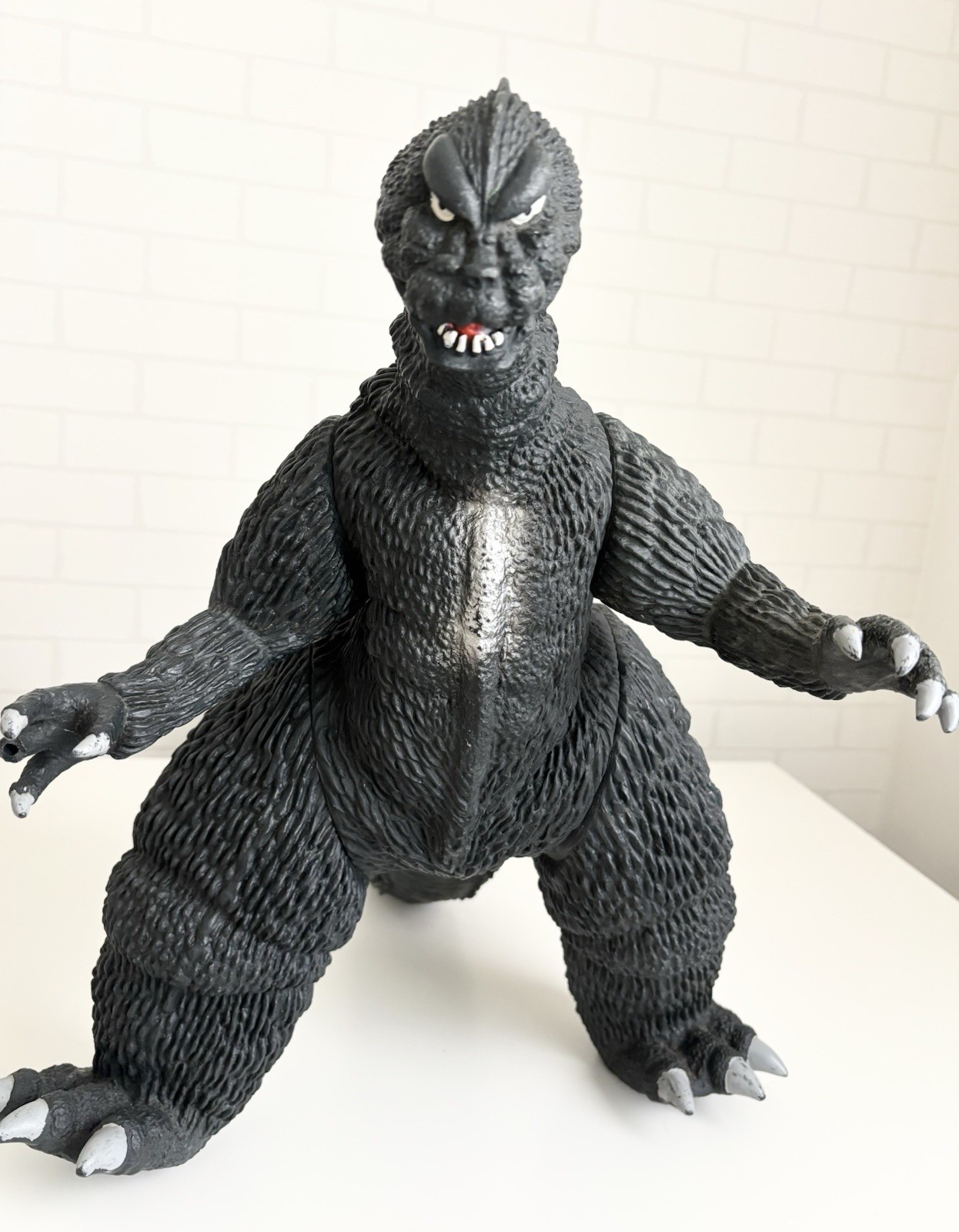 Godzilla 1988 Bandai Popy Giant 18in Sofubi Figure Japan Vintage Rare