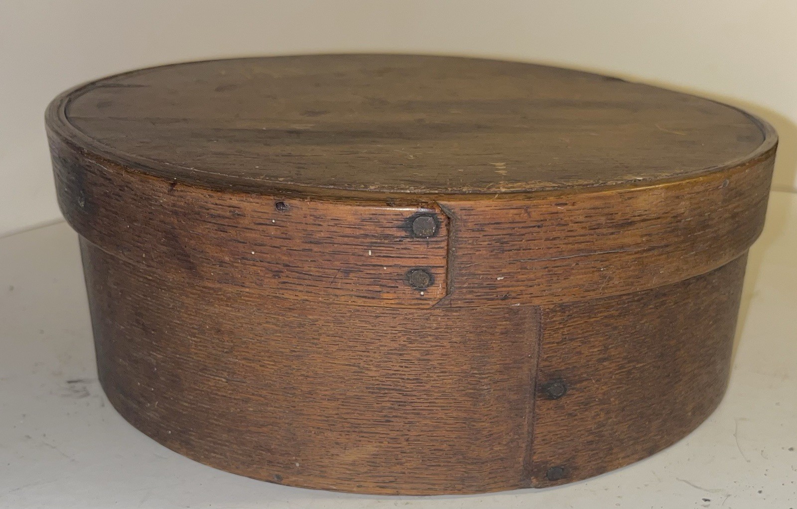 Vintage BENTWOOD Round SHAKER PANTRY BOX - 8.25\ Vintage BENTWOOD Round SHAKER PANTRY BOX - 8.25\