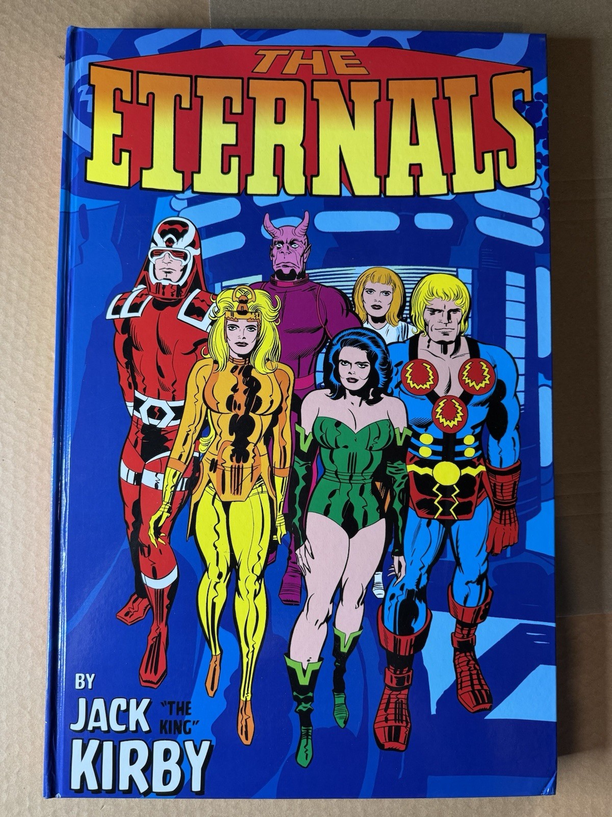 The Eternals by Jack Kirby Monster-Size HC (Marvel Comics, 2021, Full Series)
