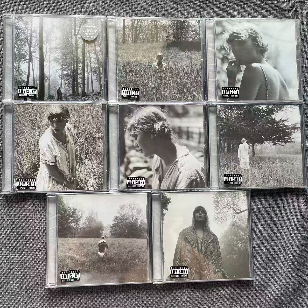 Taylor Swift - Folklore 8‑CD Set Limited Edition Album Collection New & Sealed Taylor Swift - Folklore 8‑CD Set Limited Edition Album Collection New & Sealed