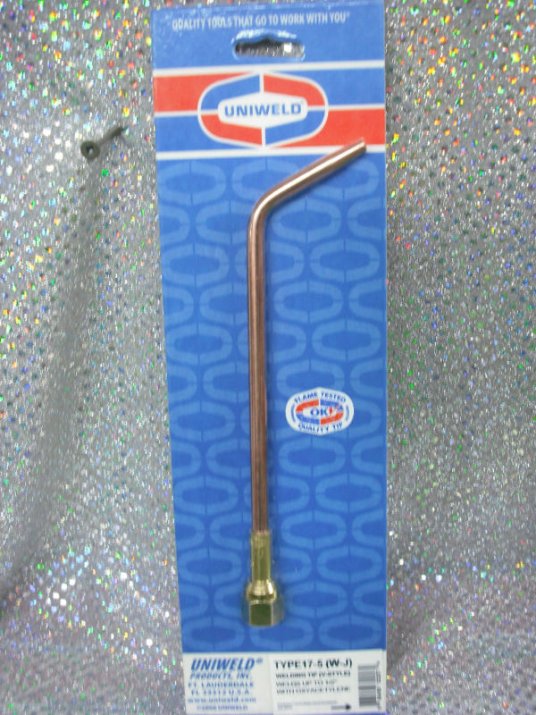 UNIWELD, Welding Tip, V-Style, TYPE17-5 (W-J) 