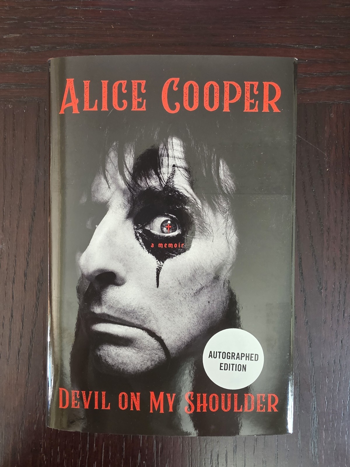 Devil on My Shoulder by Alice Cooper (2026 Hardcover) SIGNED FIRST EDITION Devil on My Shoulder by Alice Cooper (2026 Hardcover) SIGNED FIRST EDITION