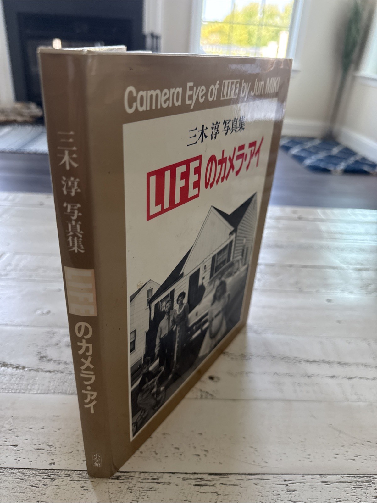 Camera Eye of LIFE Jun Miki 1989 Japanese Photography Photo Book Shogakukan