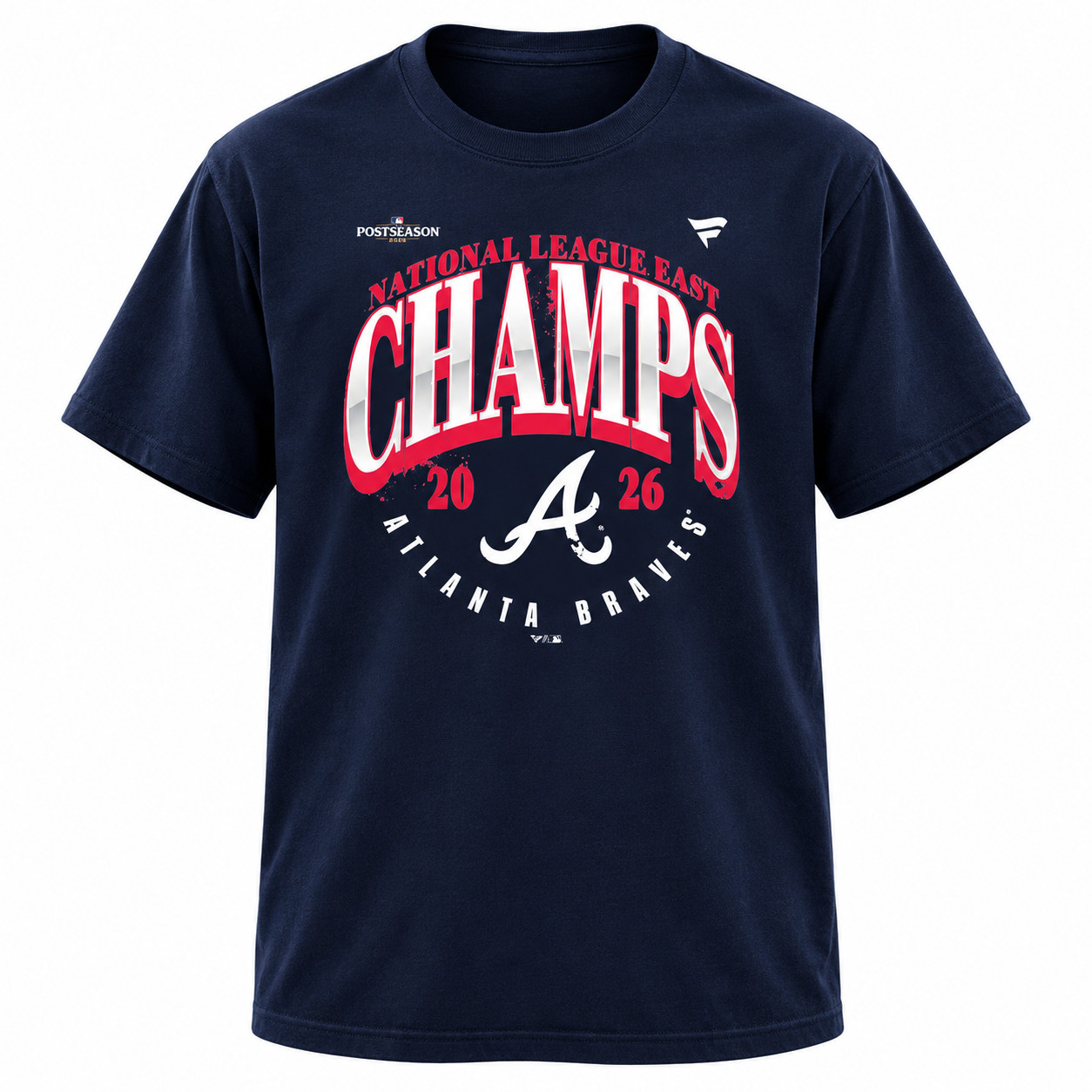 SO HOT  2026 Atlanta Braves Postseason Clinched MLB Baseball T-Shirt Fan Shirt