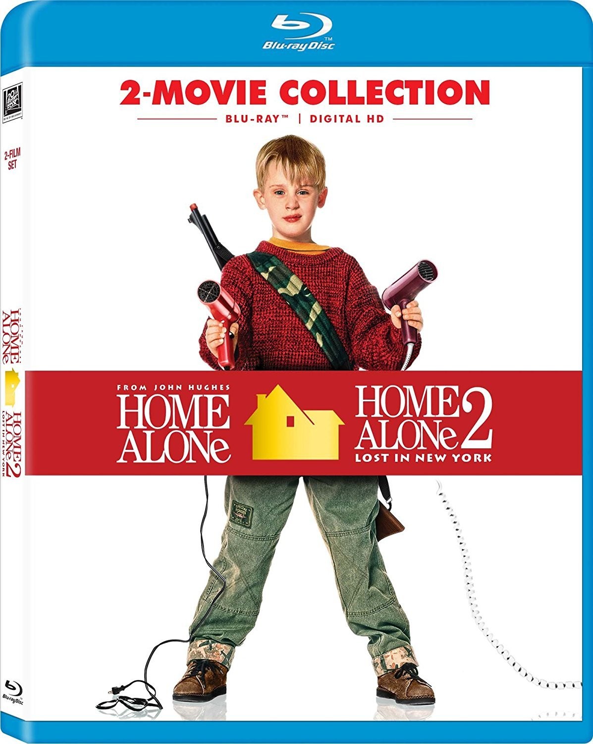 Home Alone / Home Alone 2 (Blu-ray + Digital) NEW Home Alone / Home Alone 2 (Blu-ray + Digital) NEW