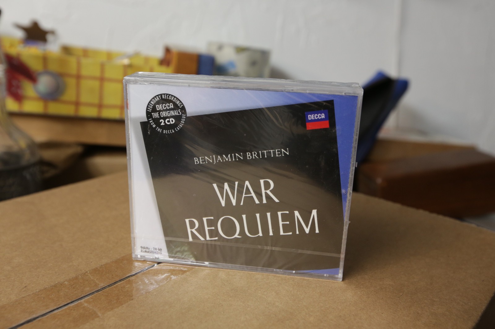 Benjamin Britten War Requiem CD box remaster Decca 2006 NEW Germany