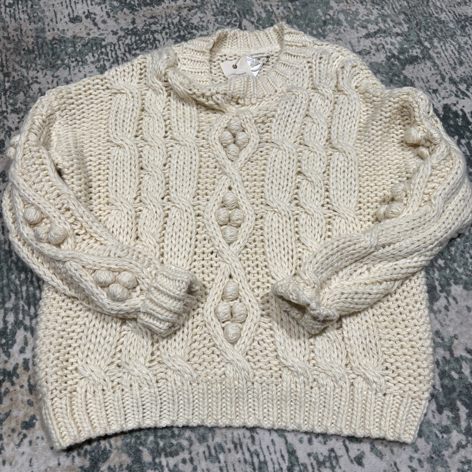 Andthewhy Los Angeles bobble sweater S/M NEW Andthewhy Los Angeles bobble sweater S/M NEW