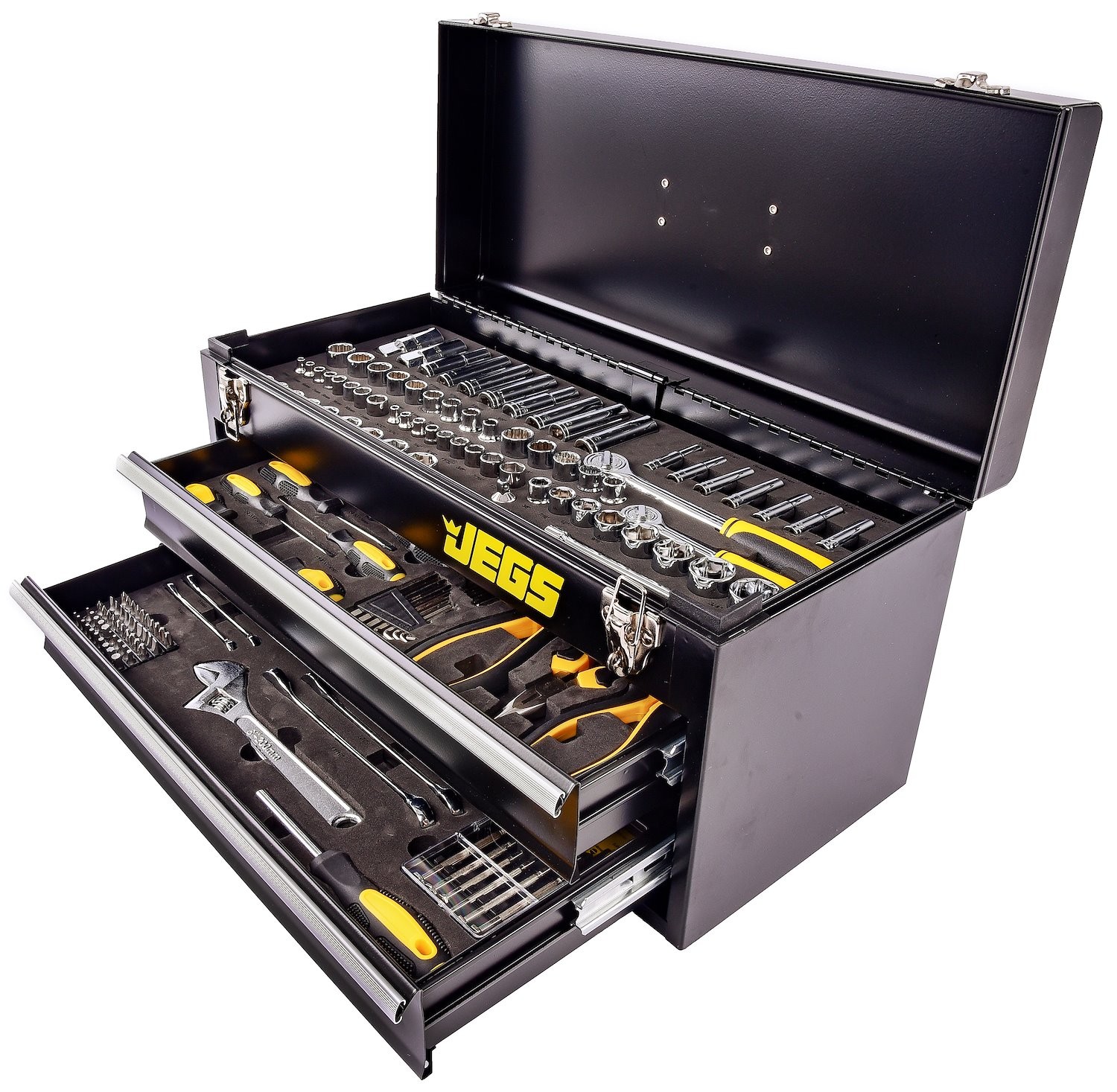 JEGS Mechanic\'s Tool Box Set [170-Piece]