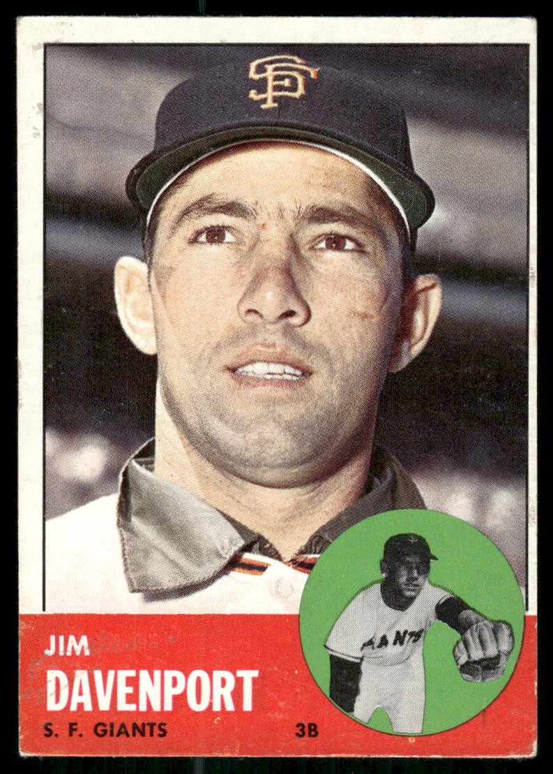 1963 Topps #388 Jim Davenport 1963 Topps #388 Jim Davenport