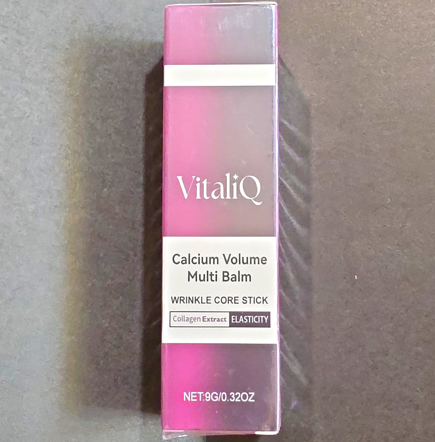 VitaliQ Calcium Volume Multi Balm Collagen Extract Wrinkle Moisture Stick 9g