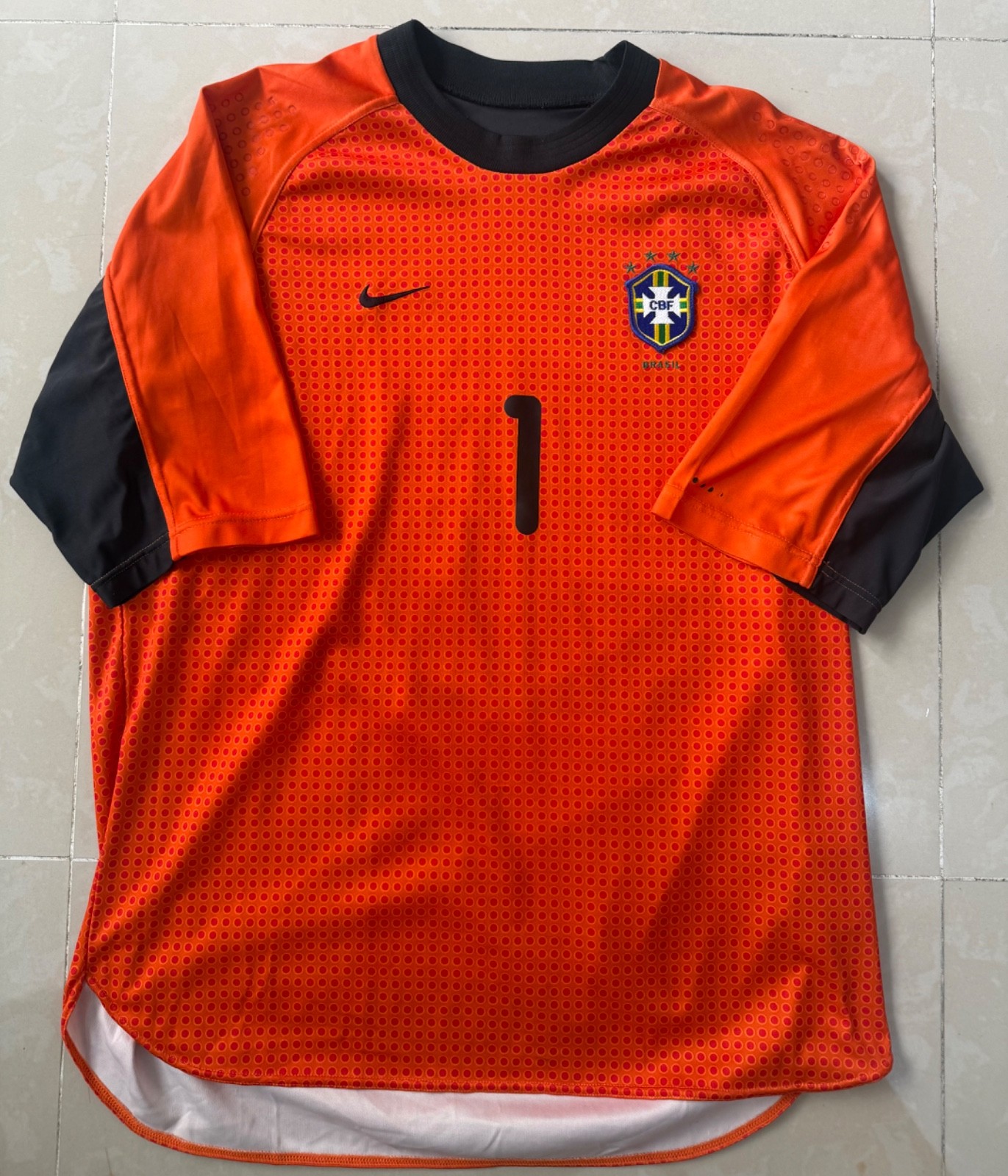 BRAZIL  2000 GK SHIRT SIZE L