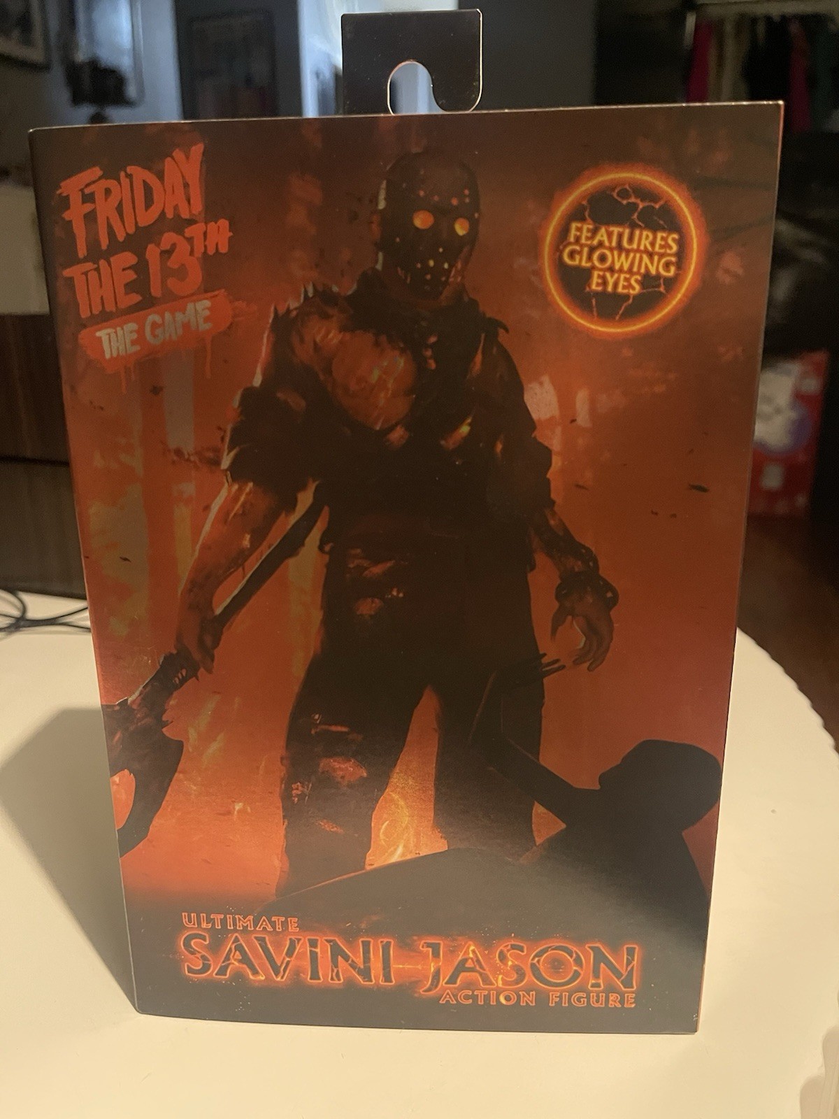 2026 NECA FRIDAY THE 13TH THE GAME ULTIMATE SAVINI JASON VORHEES IN HAND