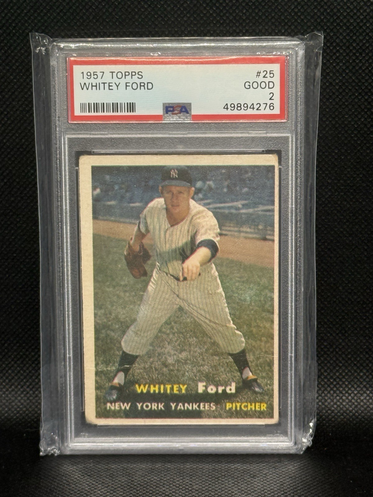 1957 Topps - Whitey Ford #25 1957 Topps - Whitey Ford #25