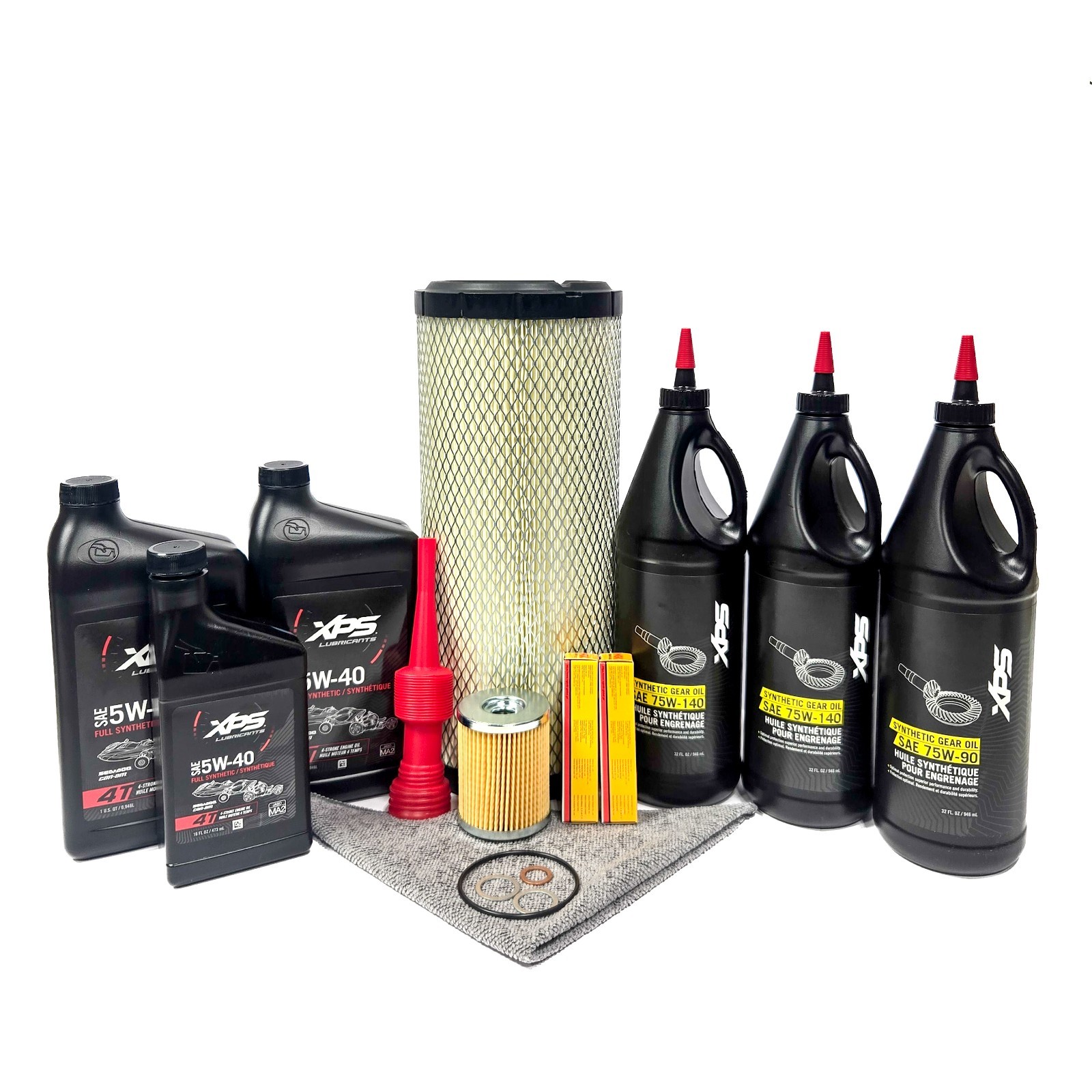 2021 + Can-Am Commander Oil Change Service Kit w/Air Filter and Spark Plugs C11