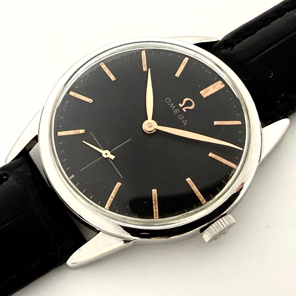 NO TARIFFS &  CLASSIC OMEGA 14391 MANUAL WIND STEEL SWISS MADE 1960