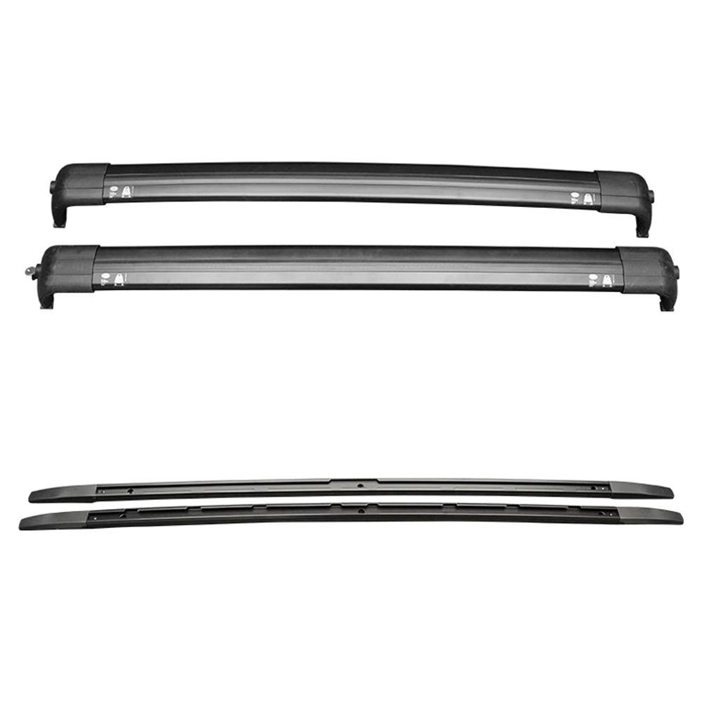 Fits 06-13 Land Rover Rover Sport OE Style Roof Rails & Cross Bars Set Fits 06-13 Land Rover Rover Sport OE Style Roof Rails & Cross Bars Set