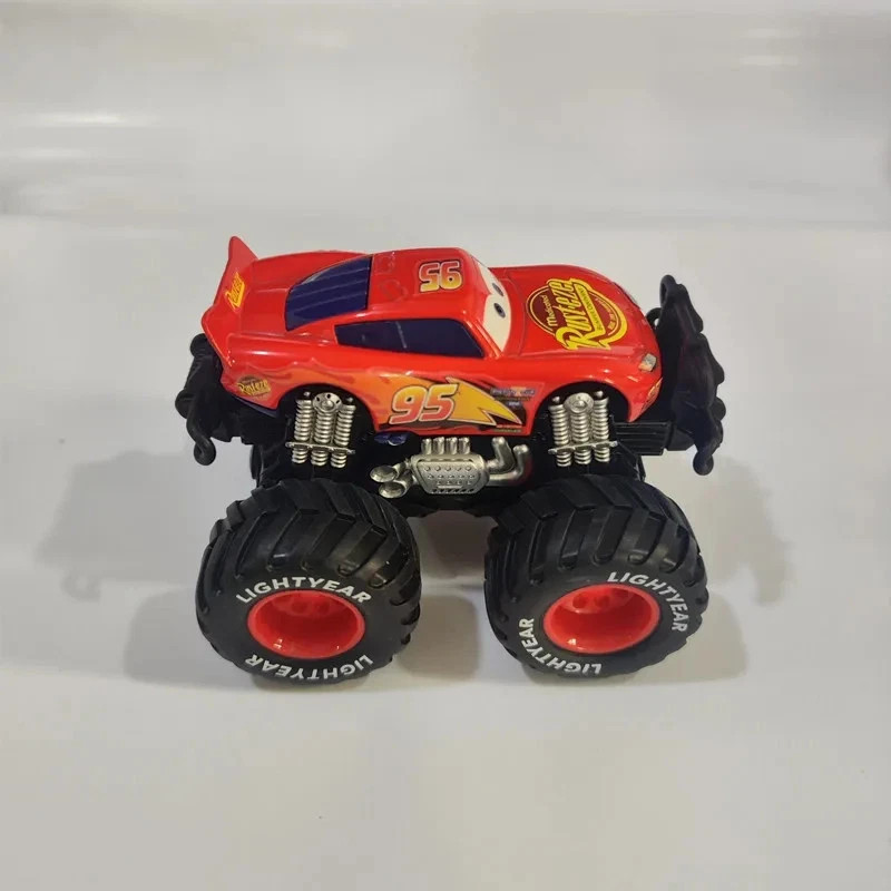 Disney Pixar Cars Toy Red Lightning McQueen Metal Mode Monster Truck Boys Gift