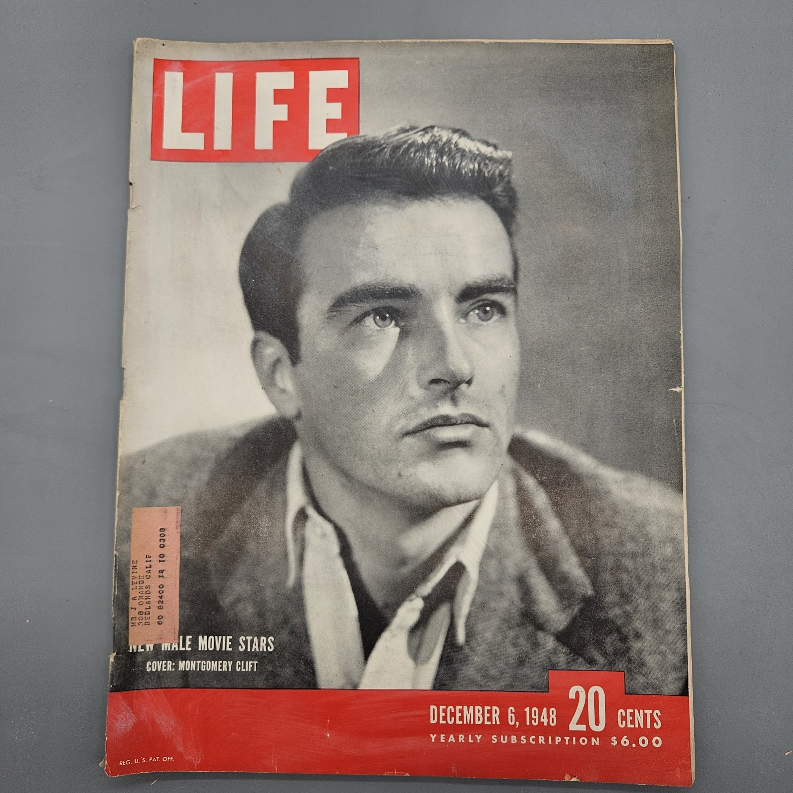 Life Magazine December 6, 1948 Montgomery Clift History Advertisements Post WWII