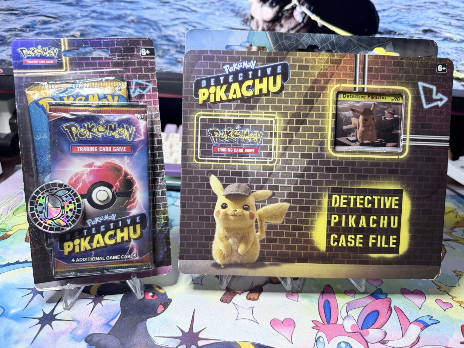 Pokemon Detective Pikachu Case File + Blister Pack Lot Sealed Promo TCG 2019
