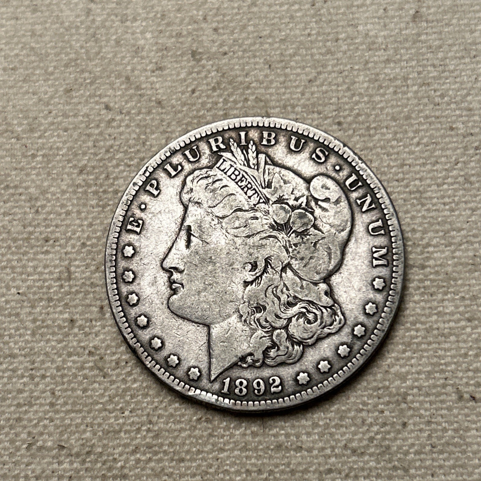 1892-S Morgan Silver Dollar - #JM312 1892-S Morgan Silver Dollar - #JM312