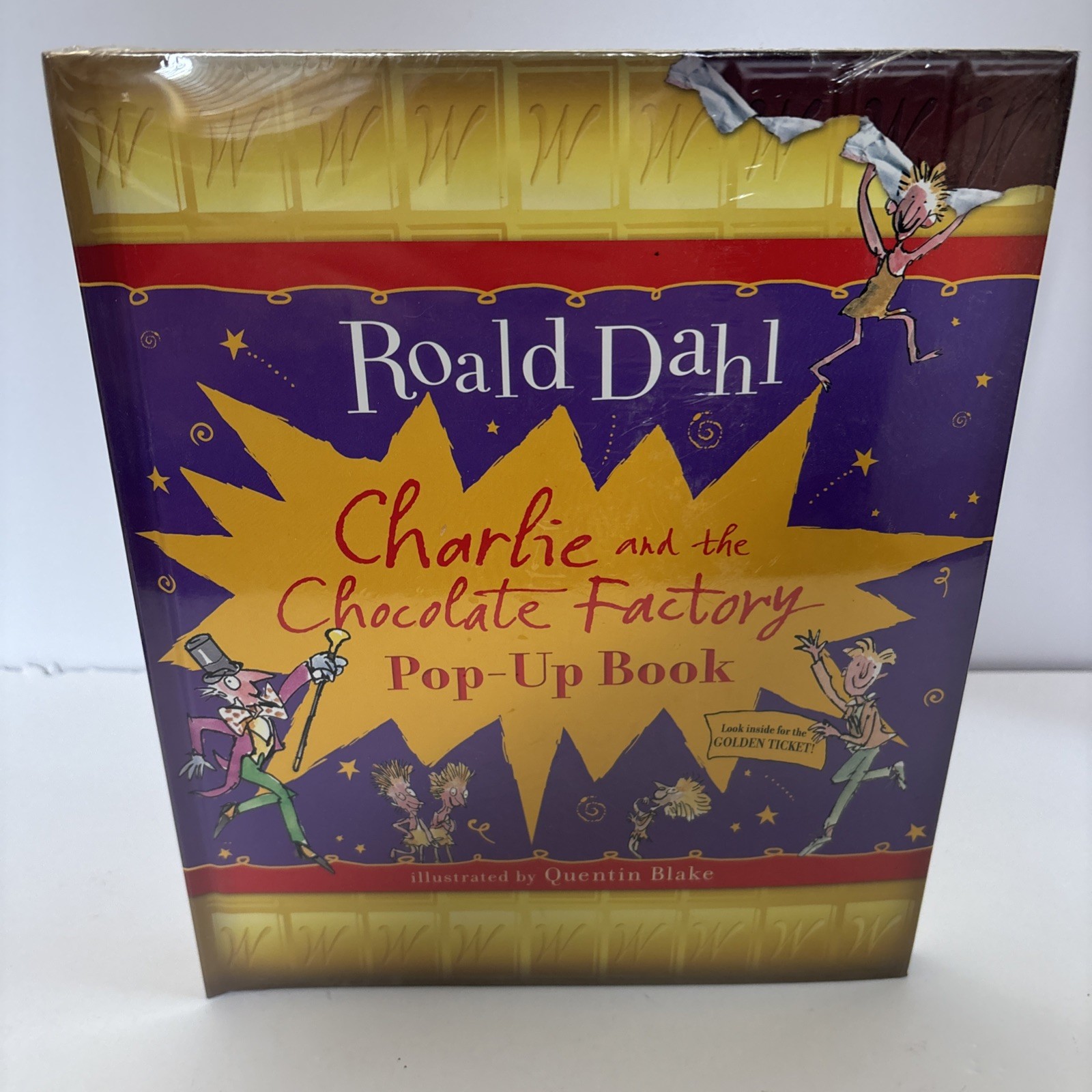 Charlie and Chocolate Factory Pop Up Book Roald Dahl Sealed Rare First Edition
