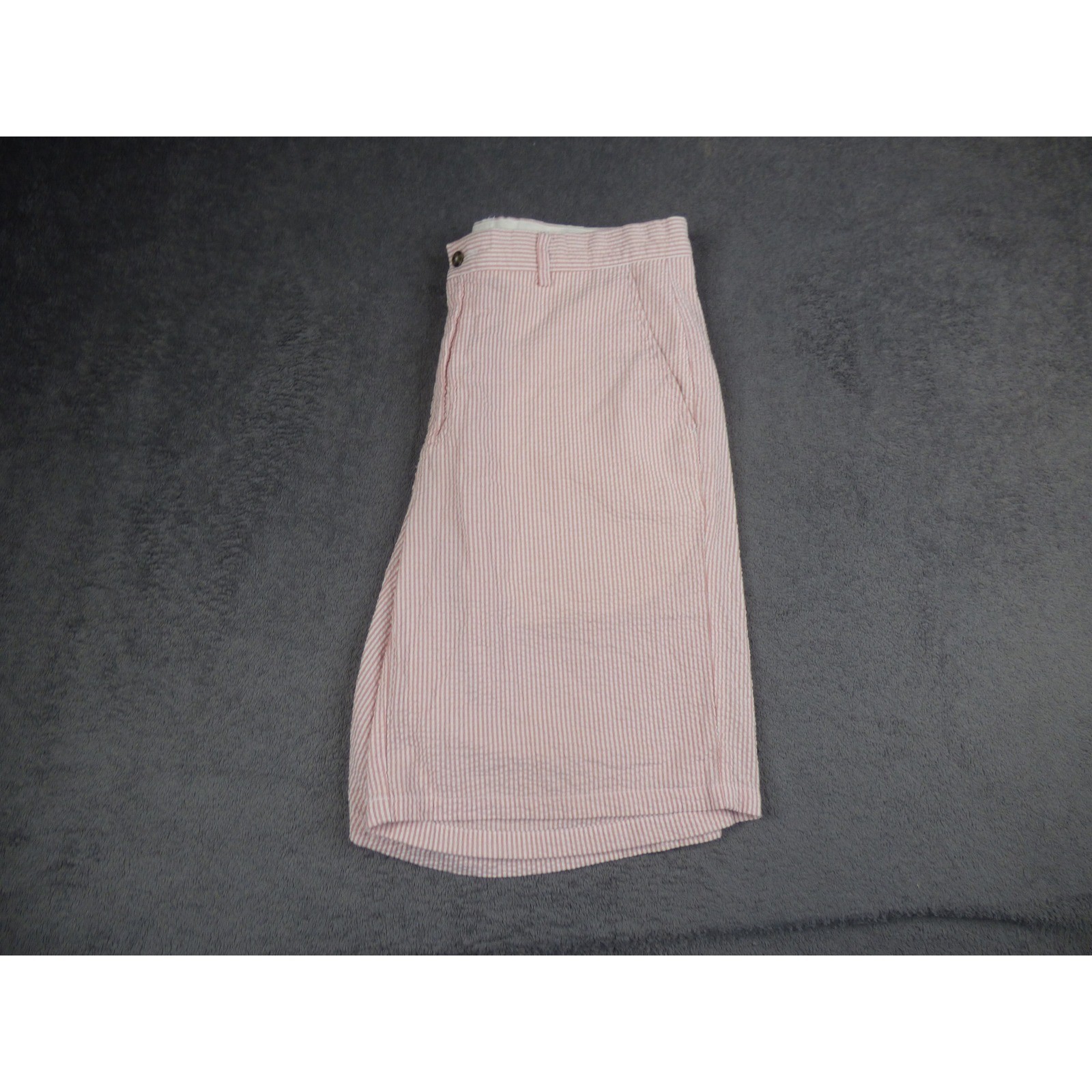 Murrays Toggery Shop Nantucket Reds Seersucker Shorts Pink White Mens 34