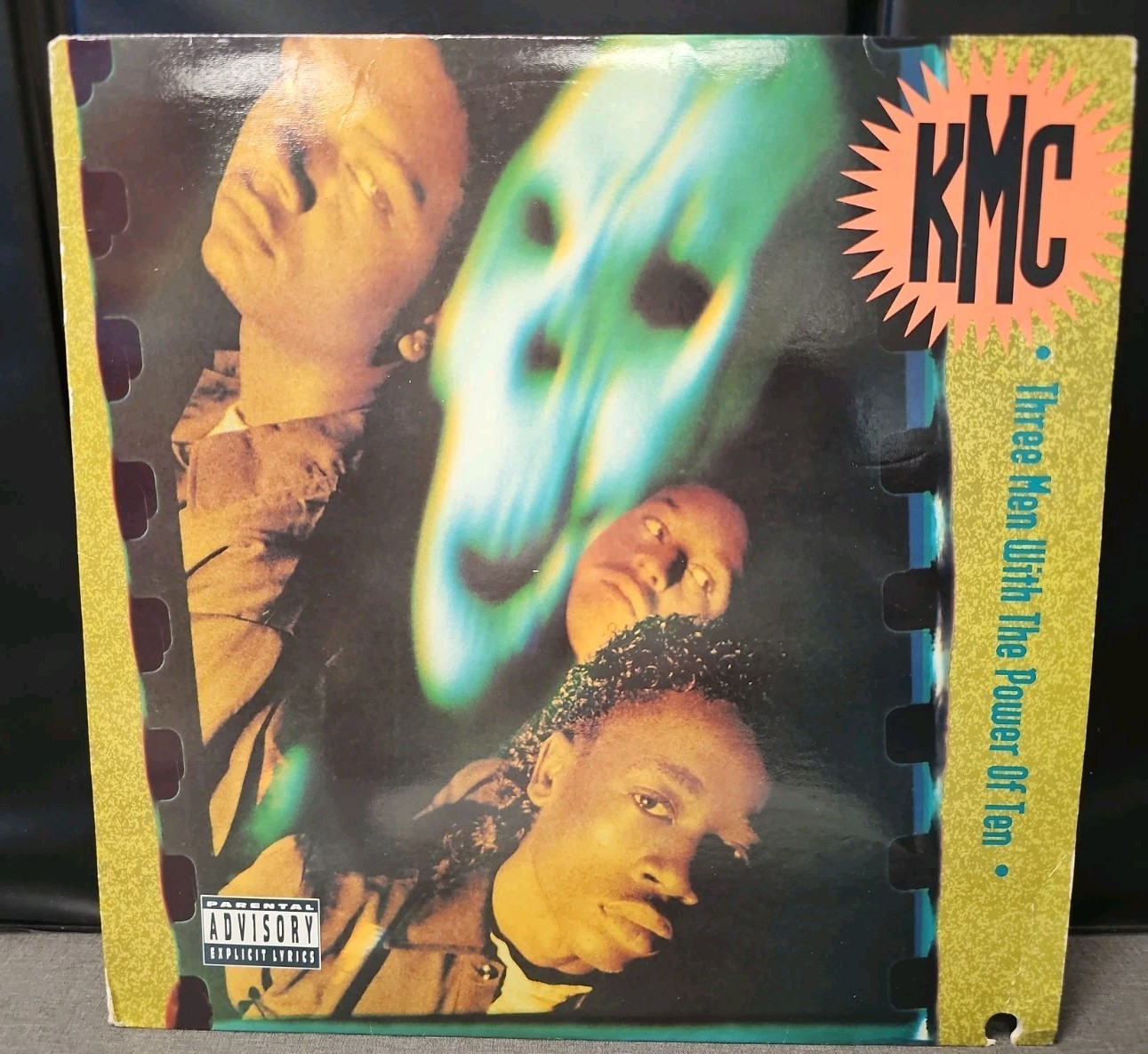 KMC Three Men With The Power Of Ten LP Hip Hop 1991 VINYL RECORD KMC Three Men With The Power Of Ten LP Hip Hop 1991 VINYL RECORD