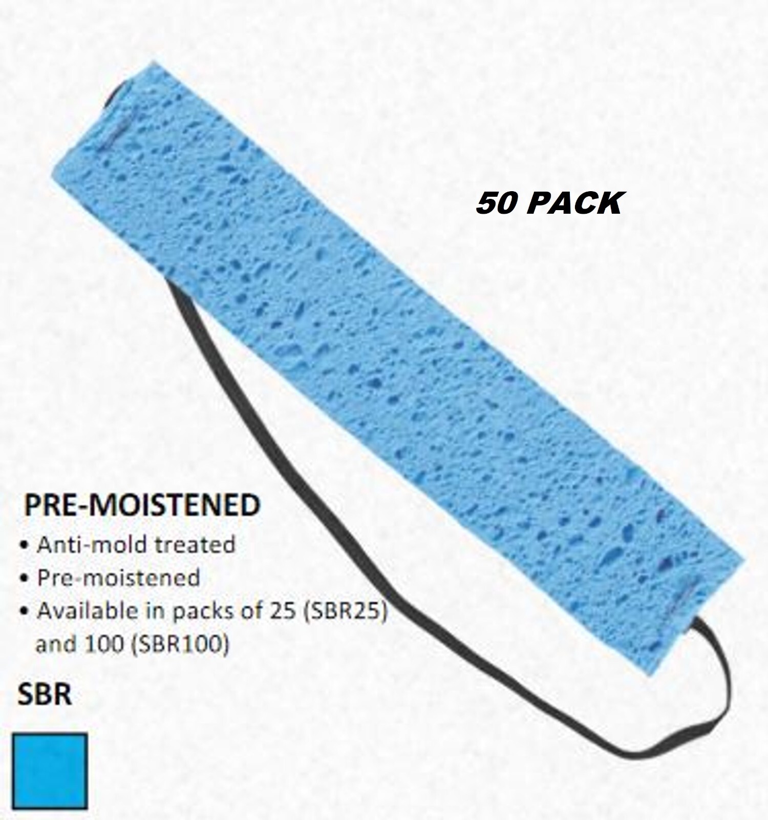 50- SBR50 Reusable Absorbent Disposable Lightweight Sponge Cooling Sweatbands 50- SBR50 Reusable Absorbent Disposable Lightweight Sponge Cooling Sweatbands