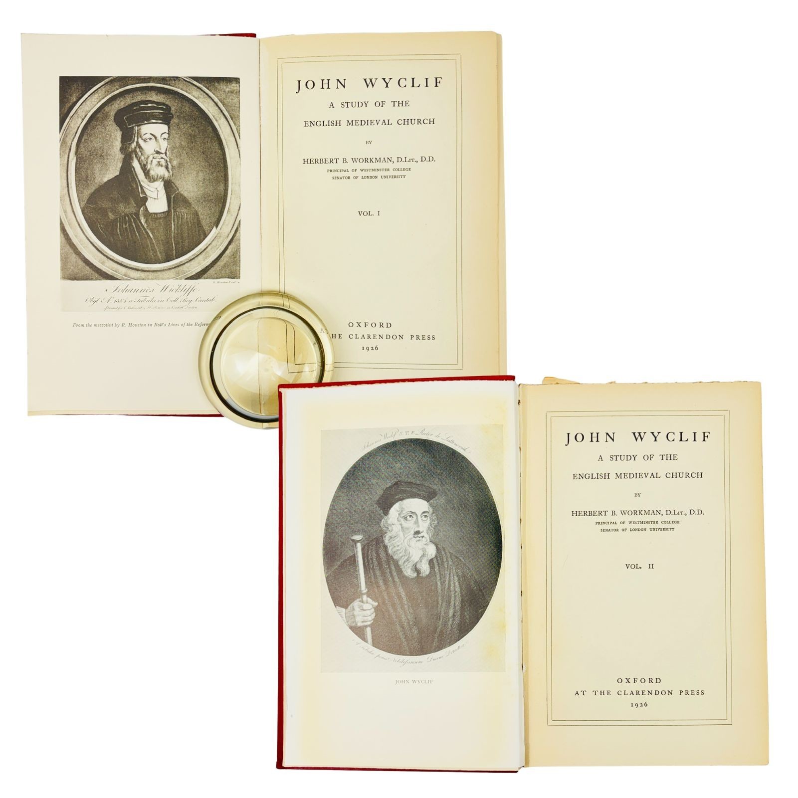 John Wyclif - A Study of the English Medieval Church - 2 Volume Set