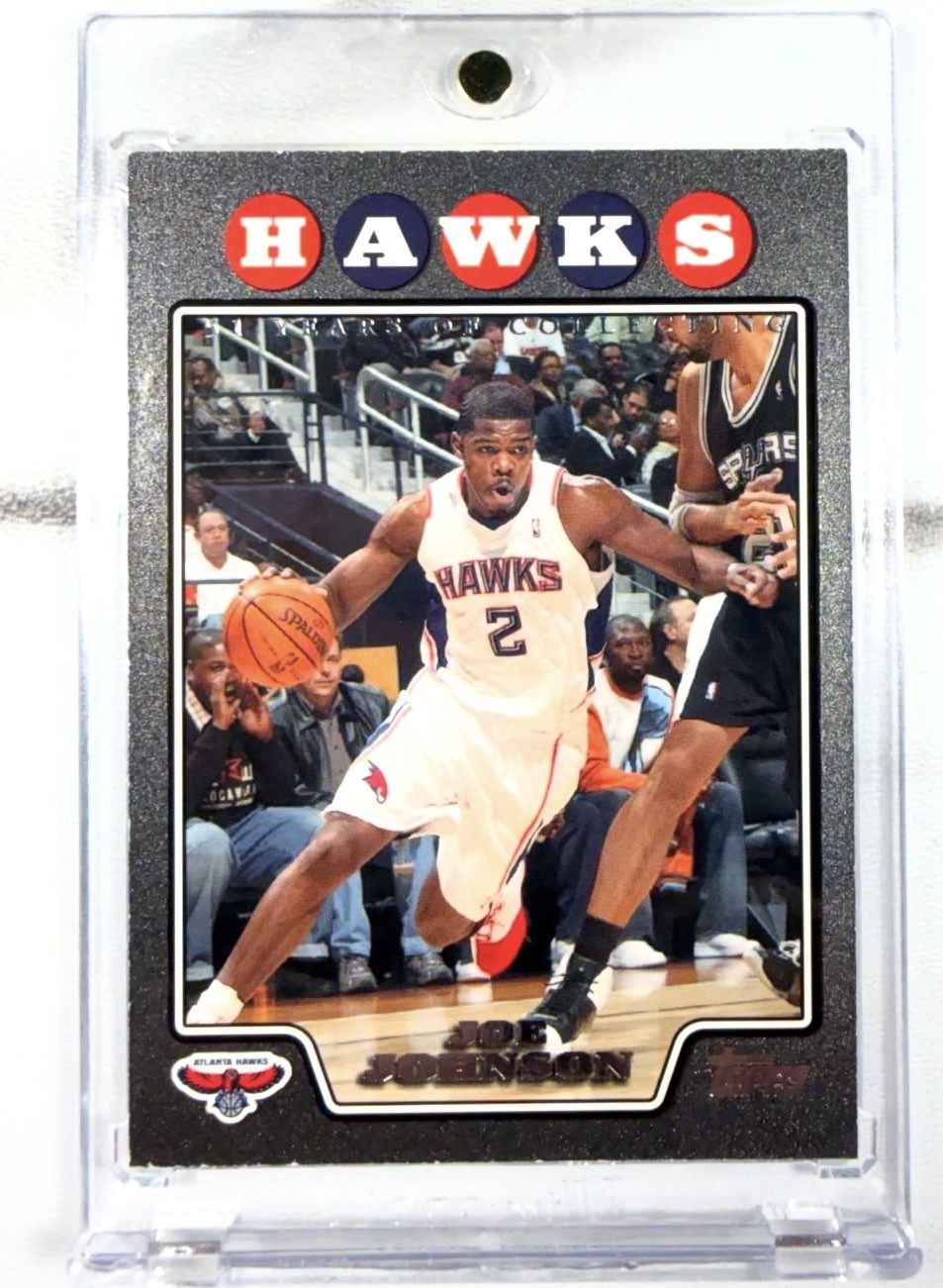 2008-09 Topps Black 44/51 Joe Johnson #2 2008-09 Topps Black 44/51 Joe Johnson #2
