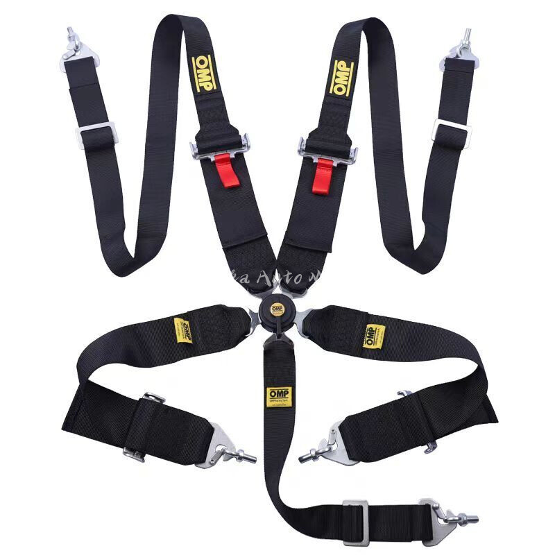 OMP 5 Point New Camlock Quick Release Car Seat Belt Harness Racing Universal 3