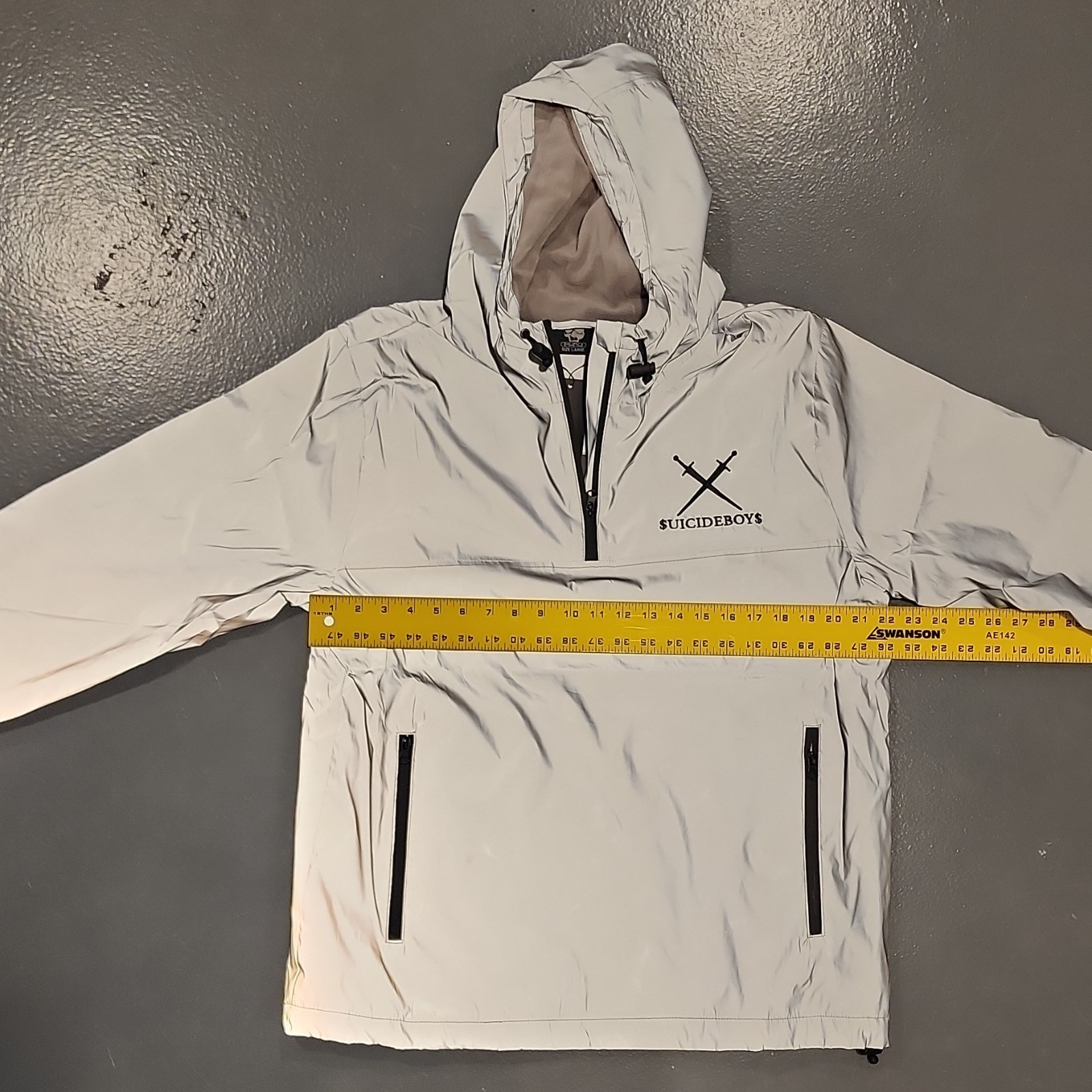 G59 $uicideboy$ Shelter Jacket Reflective Hi Vis
