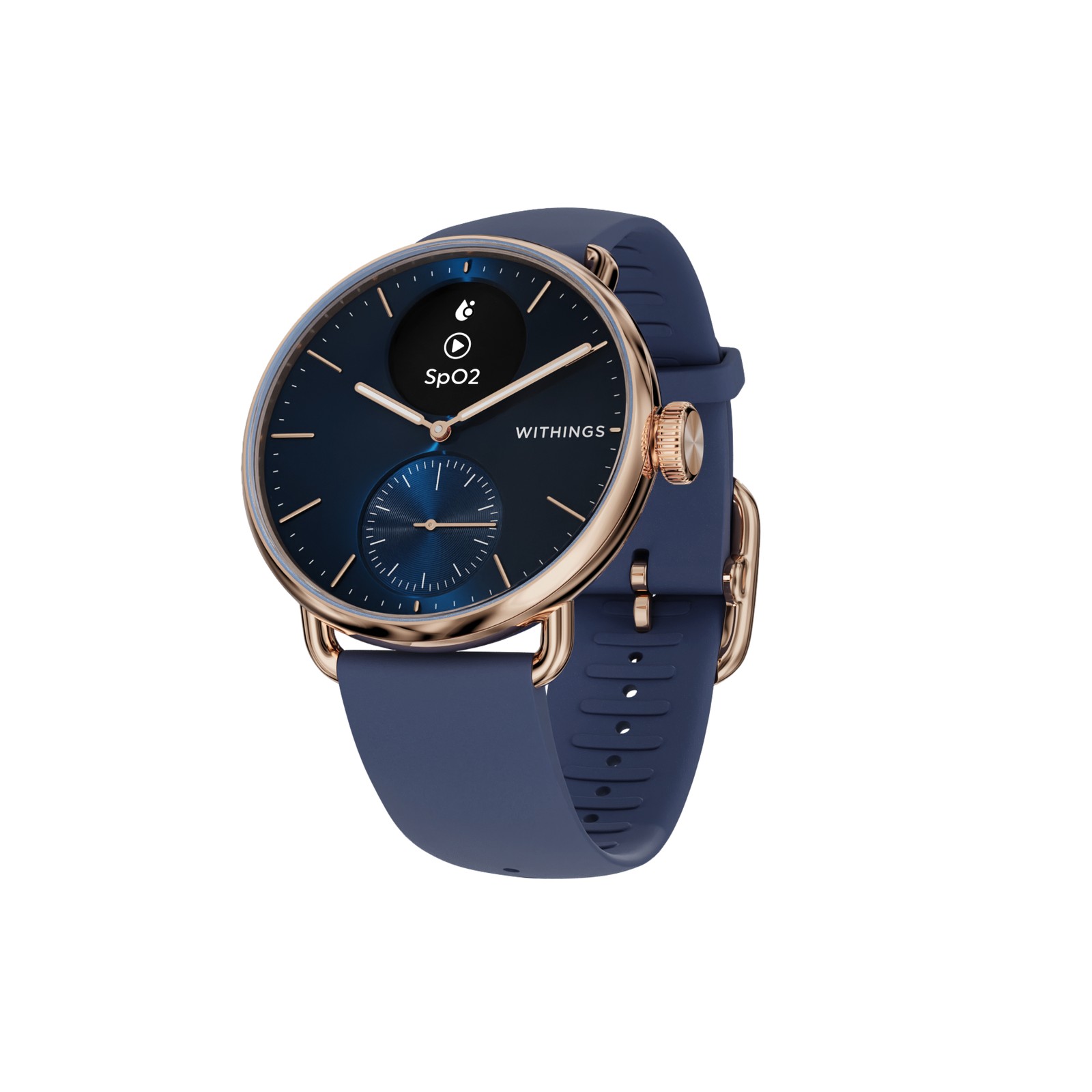 WITHINGS ScanWatch 2 Blue & Rose Gold 38mm