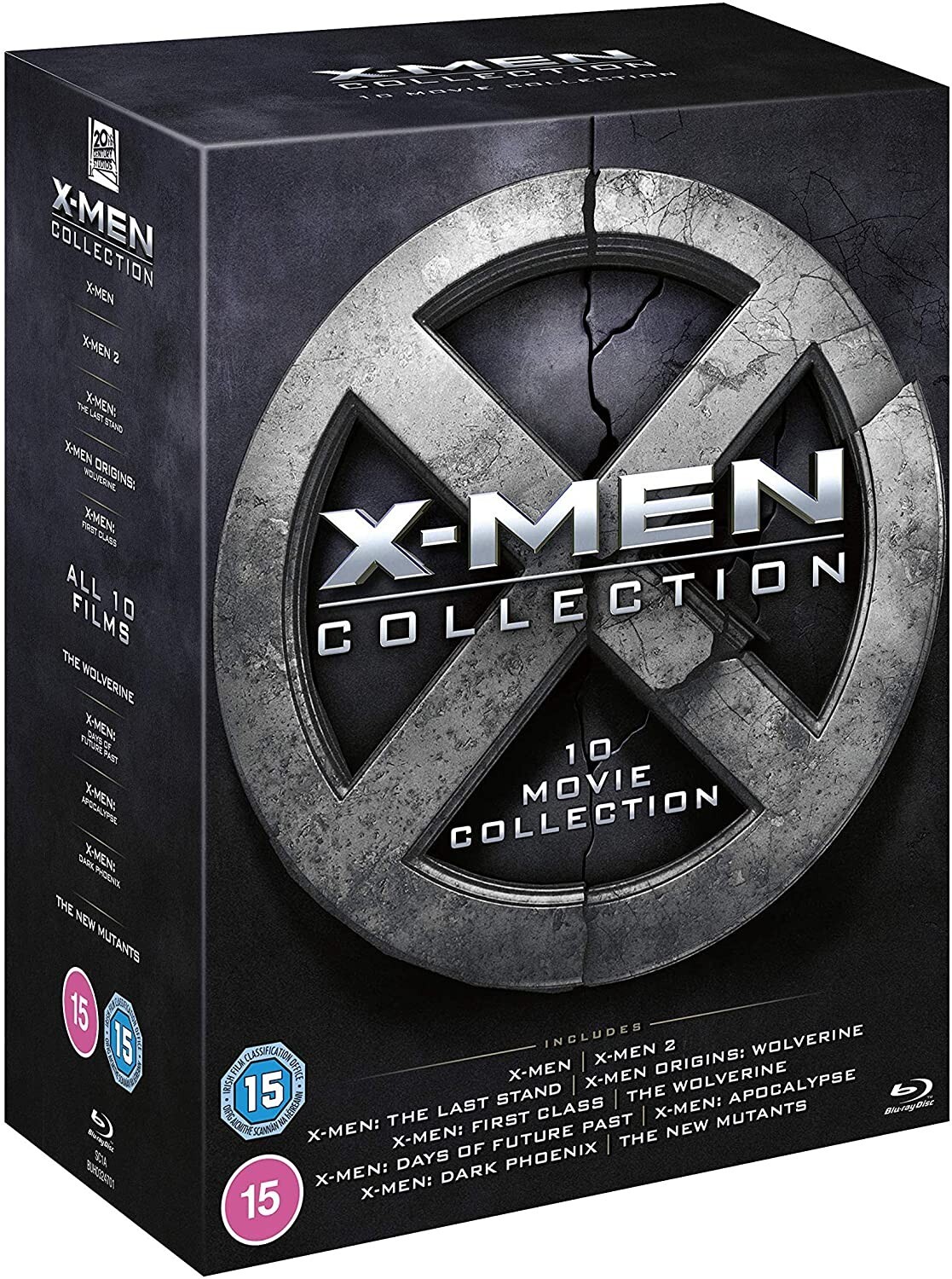 X-MEN 10 Movie Collection Blu-Ray NEW (Please Read Full Item Description)