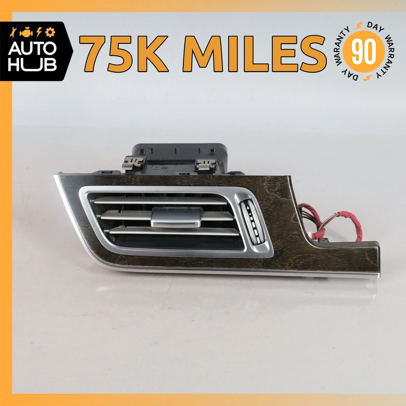 14-16 Mercedes W212 E350 E400 Left Dashboard Dash AC A/C Air Vent w/ Trim OEM