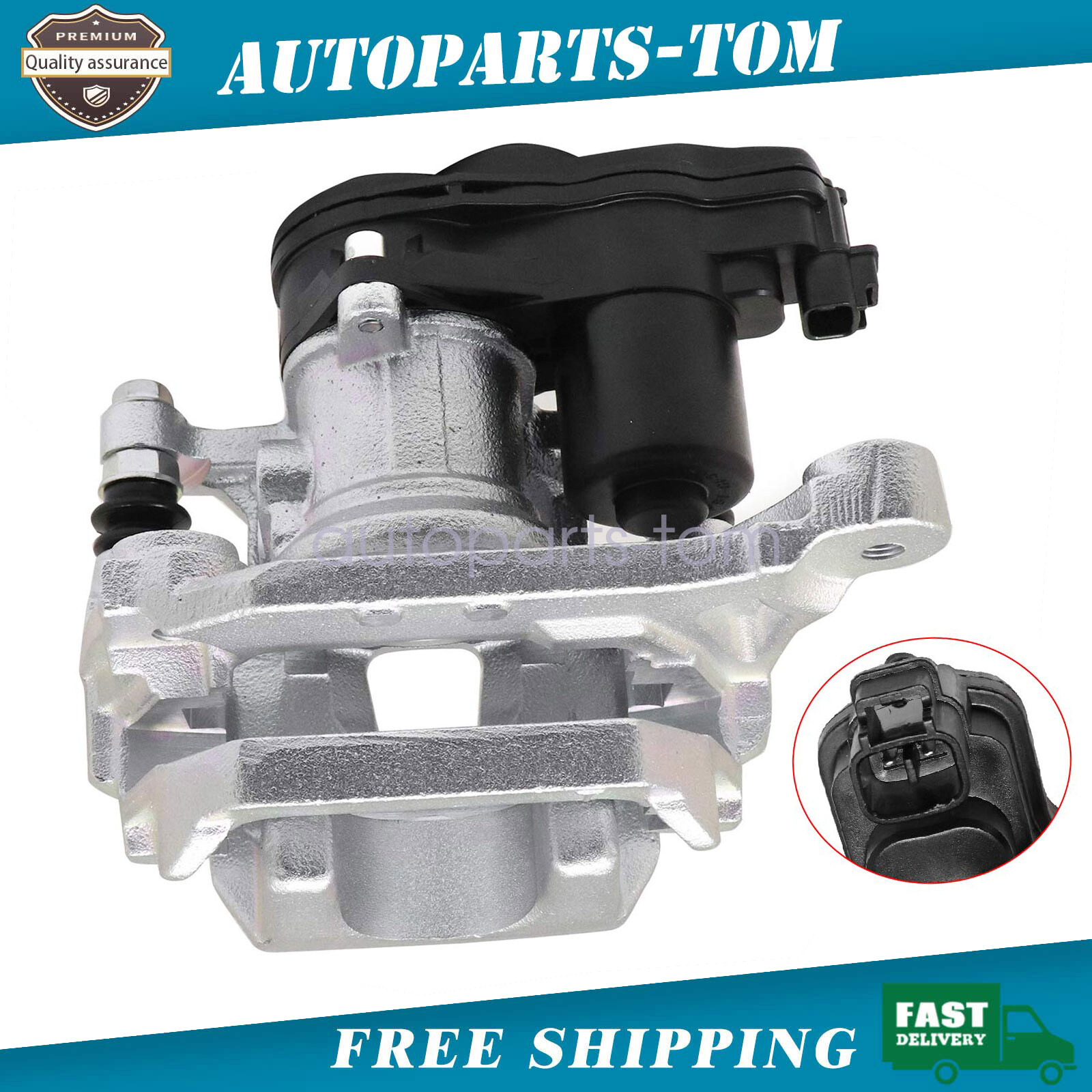 New Electrical Brake Cylinder Caliper Left Rear for 2017-22 Mitsubishi Outlander