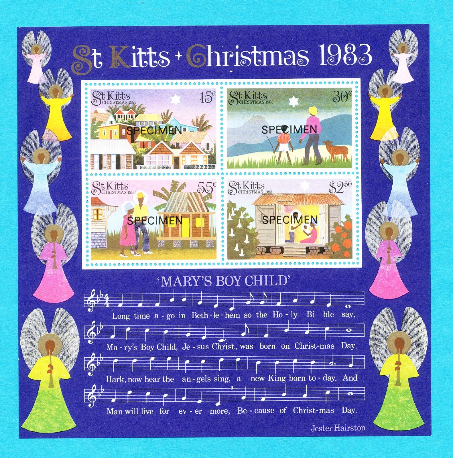 St. Kitts Souvenir sheet MNH \