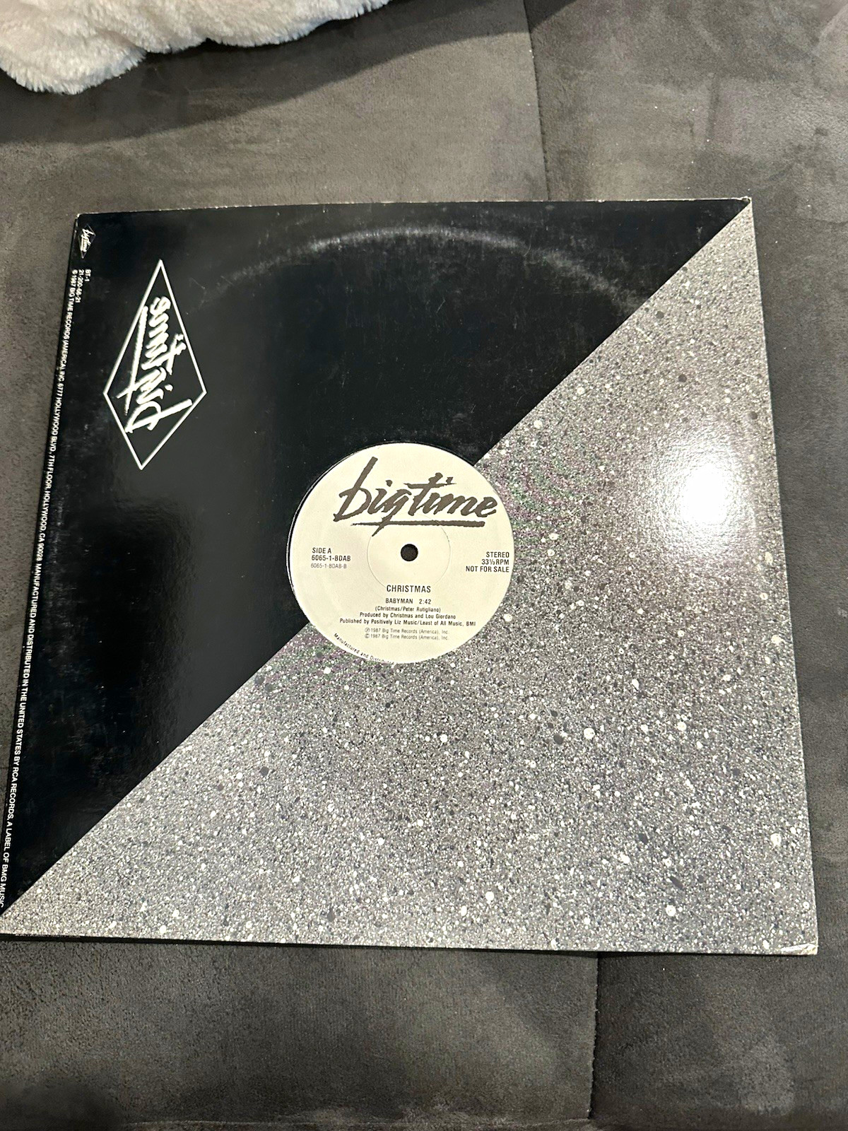 The Dream Syndicate Let It Rain / Christmas Big Time 6065-1BDAB 12\ The Dream Syndicate Let It Rain / Christmas Big Time 6065-1BDAB 12\