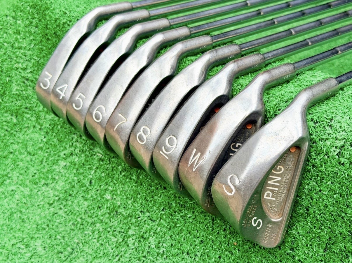 PING Karsten III Iron Set 3-PW SW Orange Dot RH | NEW Golf Pride Cp2 Pro Grips