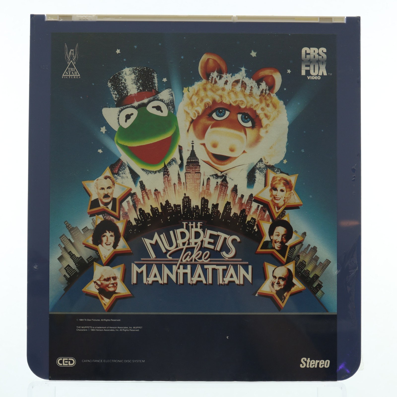 The Muppets Take Manhattan CED VideoDisc New Sealed