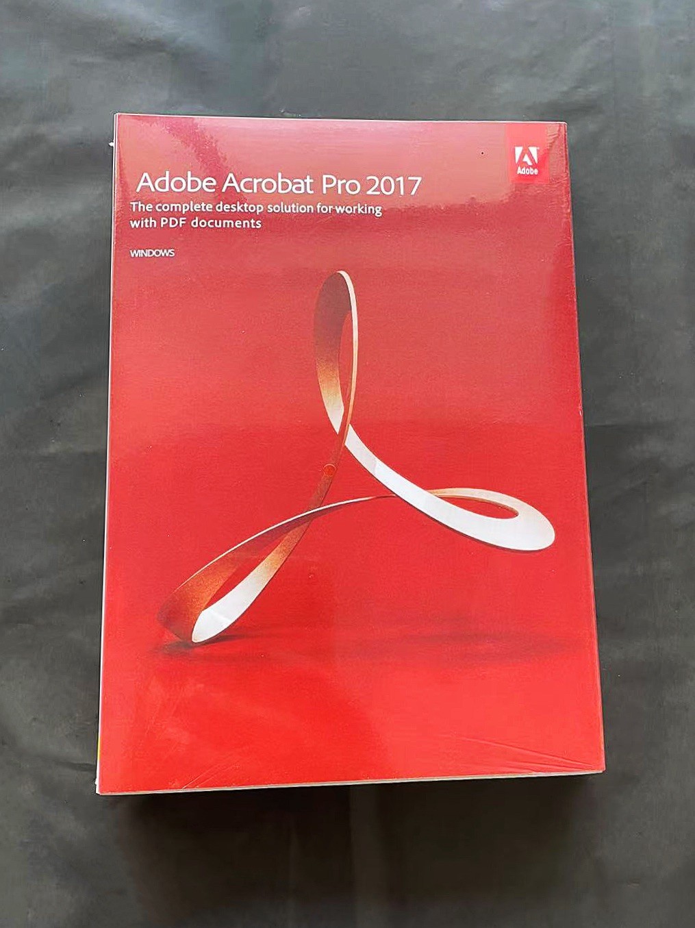 Adobe Acrobat Pro 2017 for Windows PC Licensed for 2 PCs  =BRAND NEW SEALED BOX=