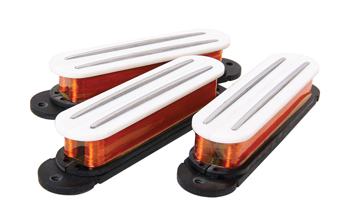 JBE Pickups S-Style Deluxe pickup set for Strat - white - 