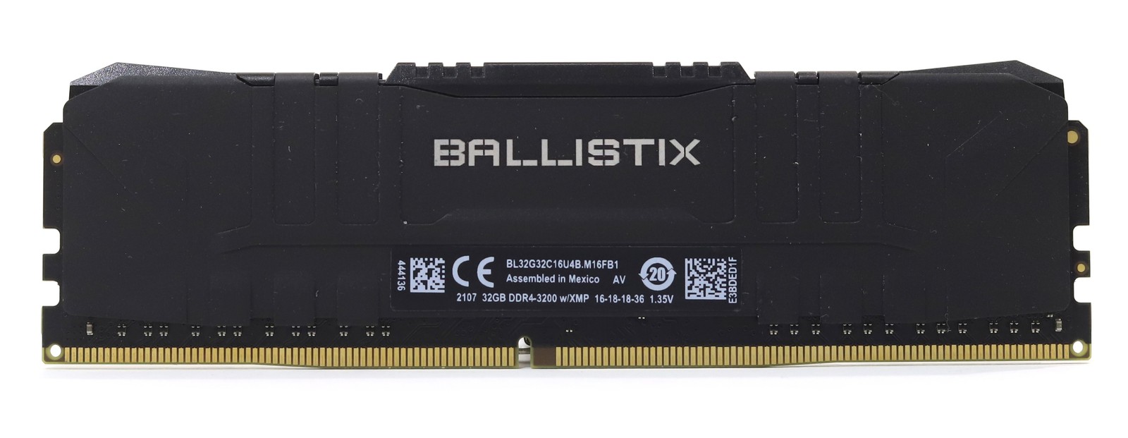 Crucial Ballistix 32GB 2Rx8 PC4-25600 DDR4-3200 Desktop RAM BL32G32C16U4B.M16FB1