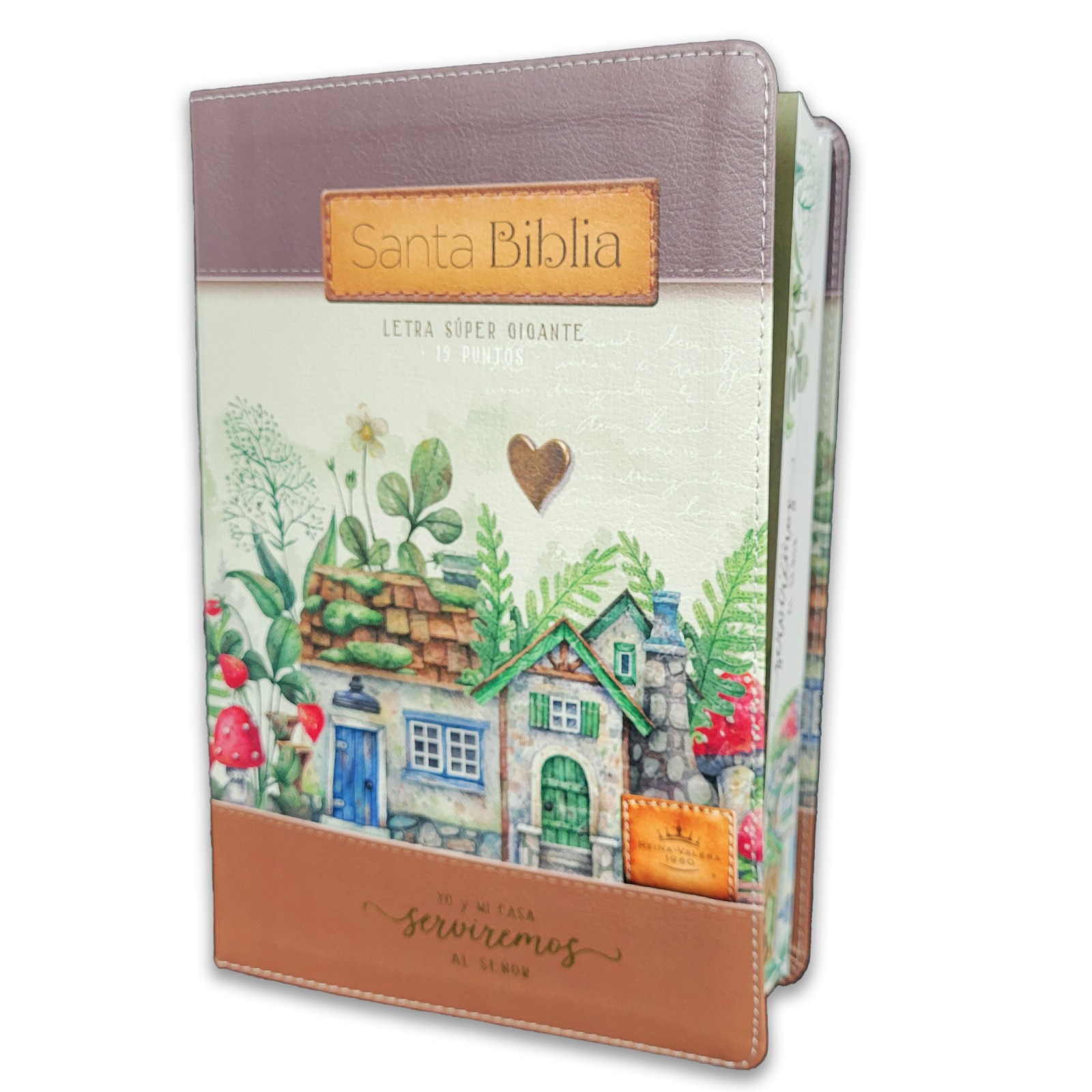 Biblia para Mujer Letra Super Gigante 19 puntos Mediana RV60 - Yo y mi casa