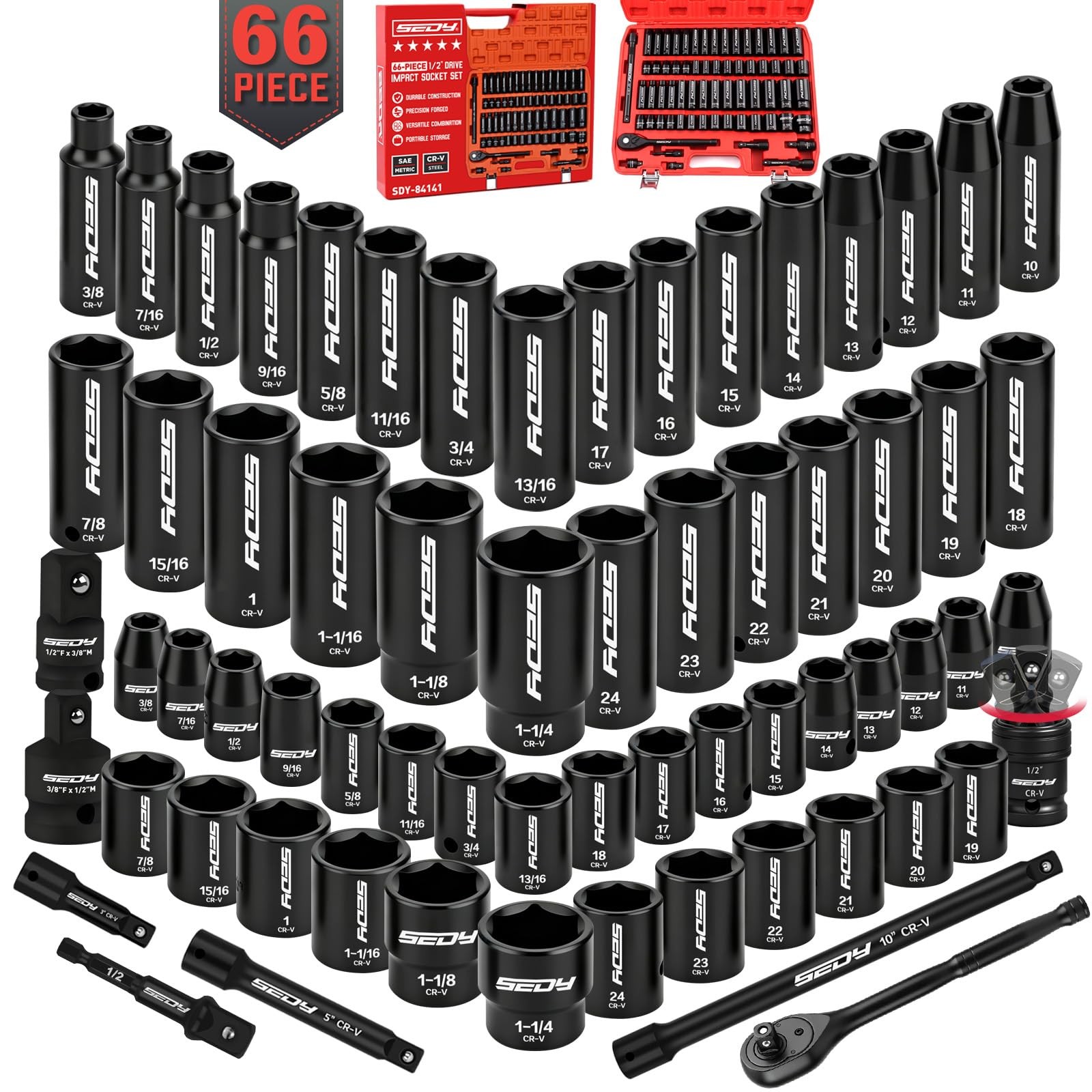 SEDY 66-Piece 1/2\ SEDY 66-Piece 1/2\