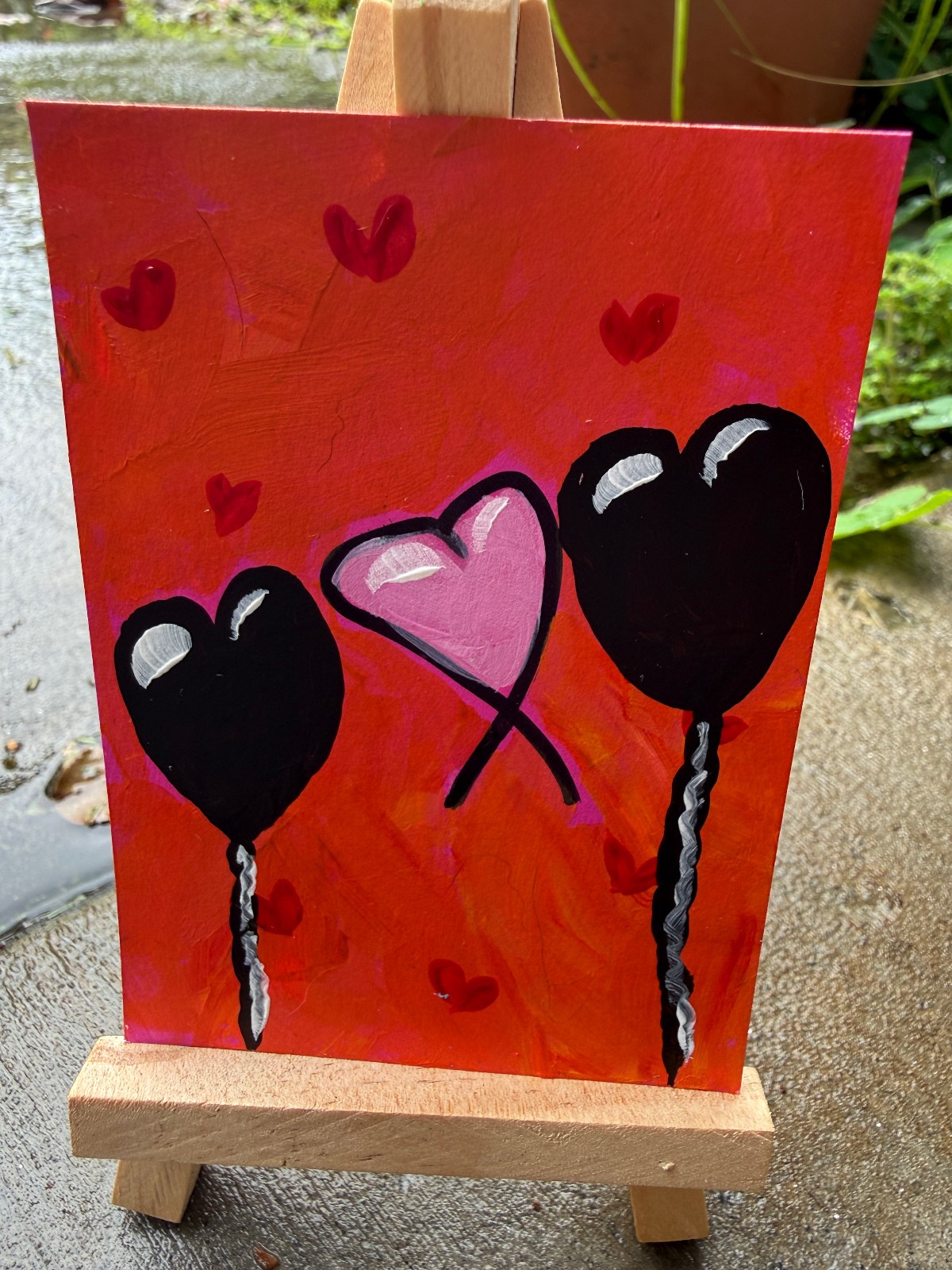 ACEO/ATC Original Acrylic Mini Painting 