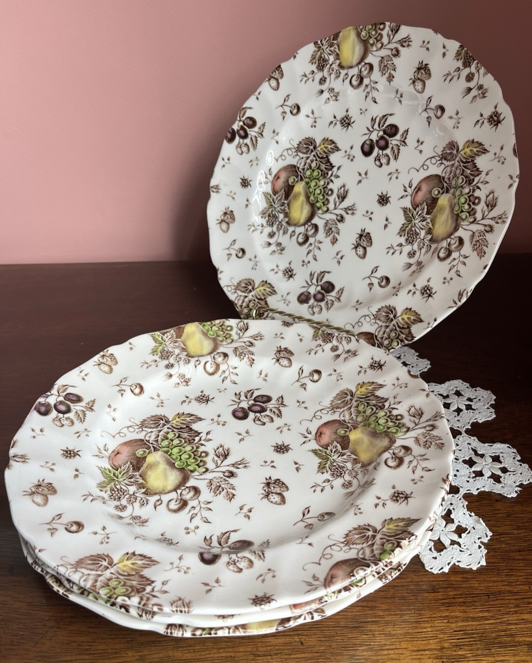 Johnson Brothers Autumn's Delight Dinner Plates Set of 4