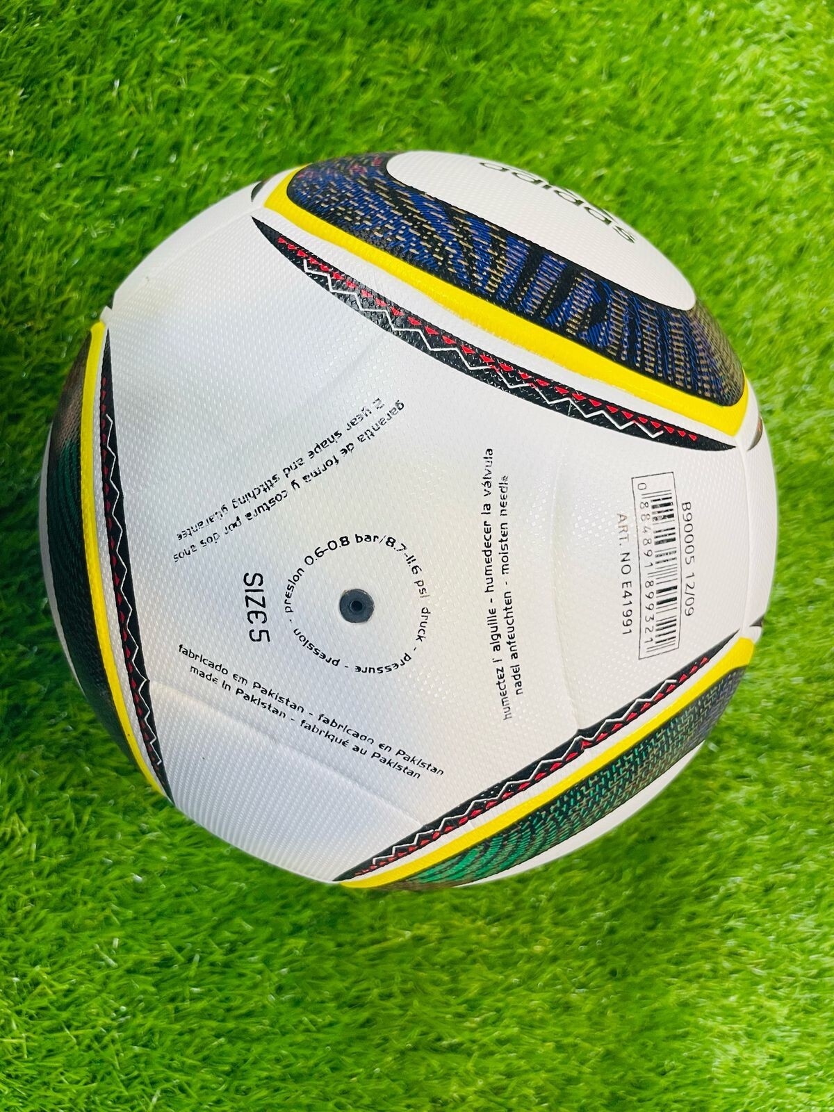New Jabulani 2010 World Cup Soccer Ball –South Africa Match Ball Size 5 with Bag